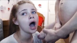 19 éves fiatal lány megszopatva