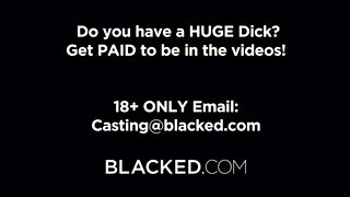 Blacked - Eliza Ibarra és Scarlit Scandal hármasban kefélnek
