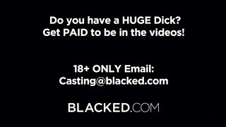 Blacked - Emma Hix puncijában az óriás pöcs