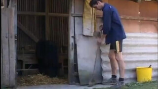 Vidéki érett nő popsiba tolva