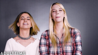 The Oral Experiment - Kristen Scott & Kenna James mindketten nyalnak