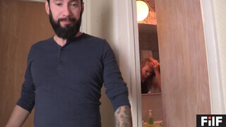 FILF - Lexi Davis megdöngetve a fürdőben