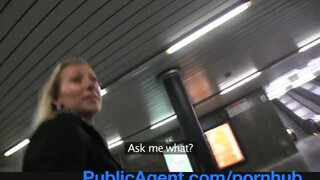 PublicAgent - szep keblű csajszika durván megkúrelva