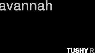 TUSHYRAW - Savannah Bond popsijába csoki pélót tolnak