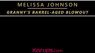 Melissa Johnson a méretes cickós érett nő