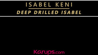 Isabel Keni meghágva méretes dákóval - Karups